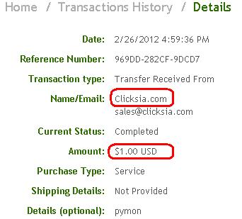 5-я выплата с bux cliksia.com