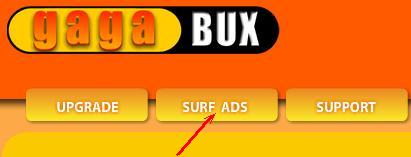 Bux gagabux. Вход на страницу с рекламными ссылками. www.pymon.narod.ru